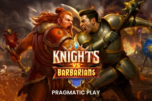 Pedang Beradu, Cuan Meledak! Slot Pragmatic Play Knights vs Barbarians Hadirkan Bonus Brutal