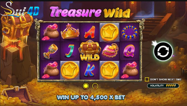 Treasure Wild: Perburuan Harta Karun dengan Wild yang Menggandakan Kemenangan