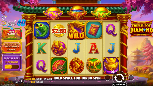 Triple Pot Diamond: Ketika Tiga Peluang Emas Menjadi Hujan Big Win